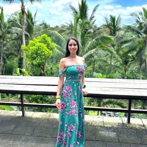 Lulu's floral 2 piece set